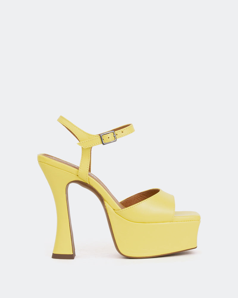 l'intervalle Betsey Jaune Cuir/Cuir Jaune Jaune