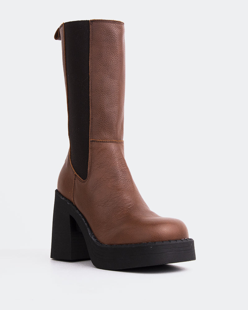 L'intervalle Bexley Ocre Cuir Ocre