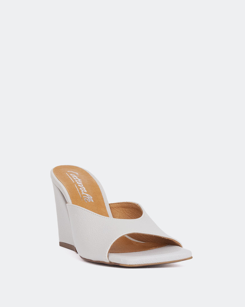 L'intervalle Beyond Blanc Cassé Cuir Blanc