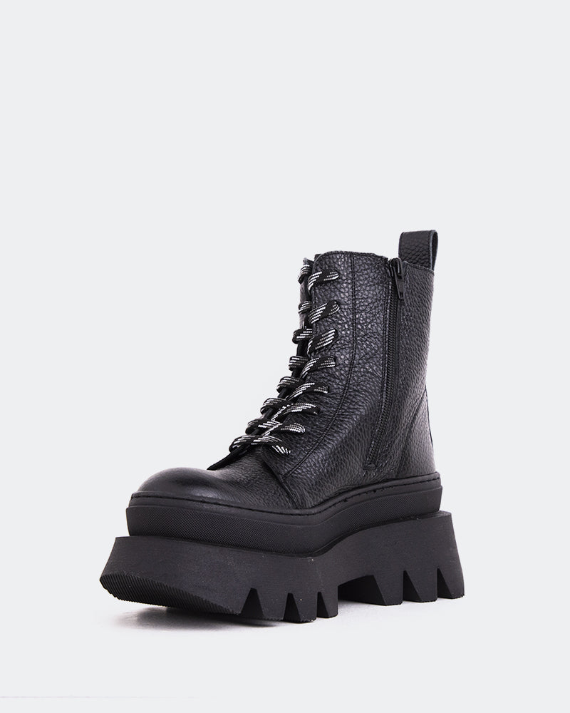 L'intervalle Bianchi Noir Cuir Noir