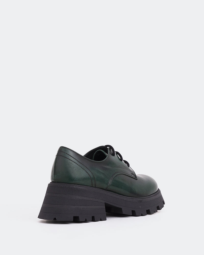 L'intervalle Bieber Vert Cuir Vert