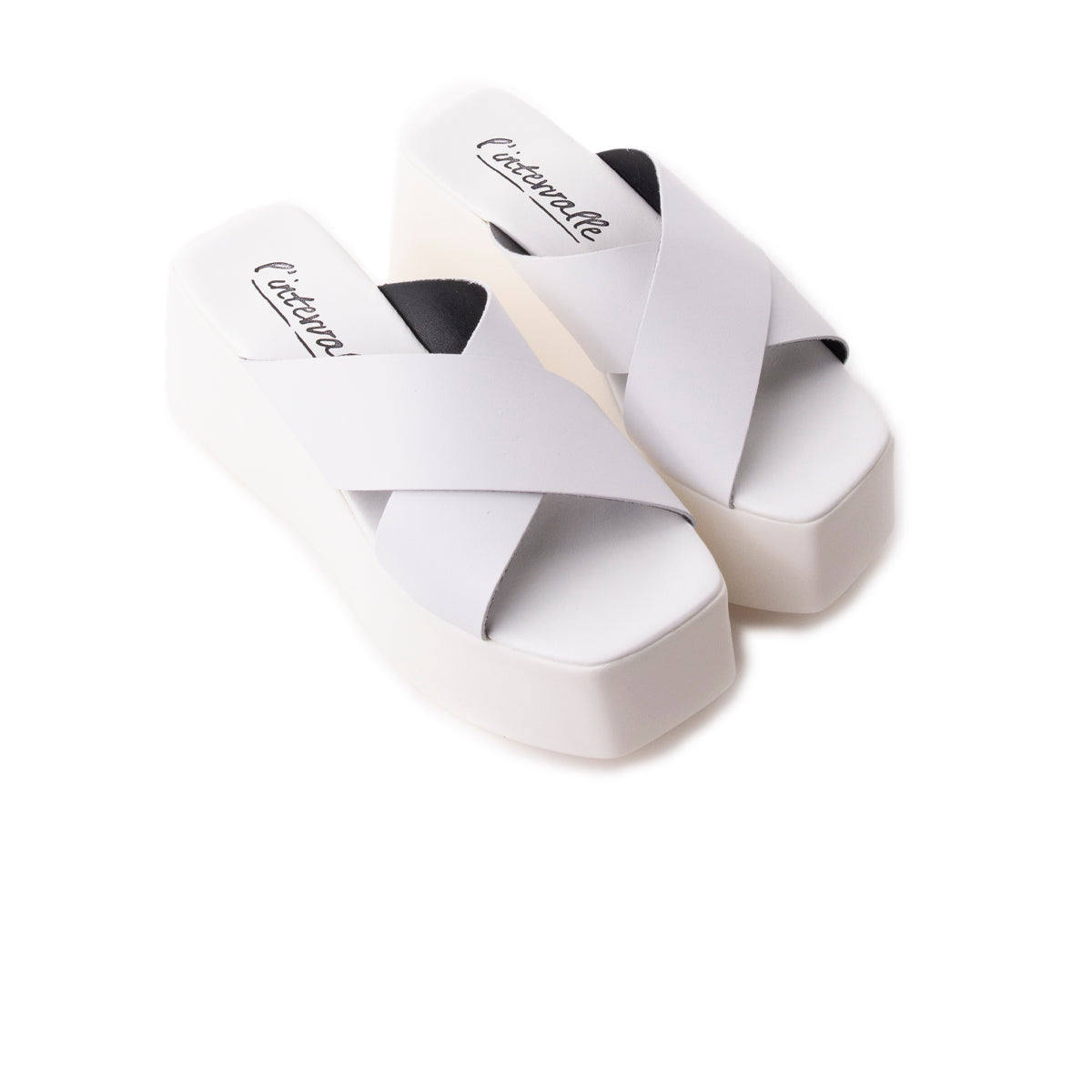 L'intervalle Boo Blanc Cassé Cuir Blanc