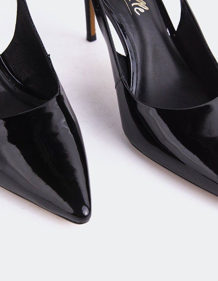 L'intervalle Borage Noir Verni Noir