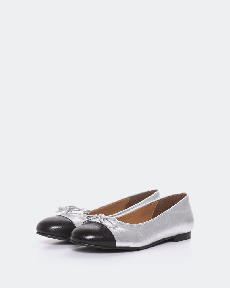 L'intervalle Bory Argent Cuir Argent