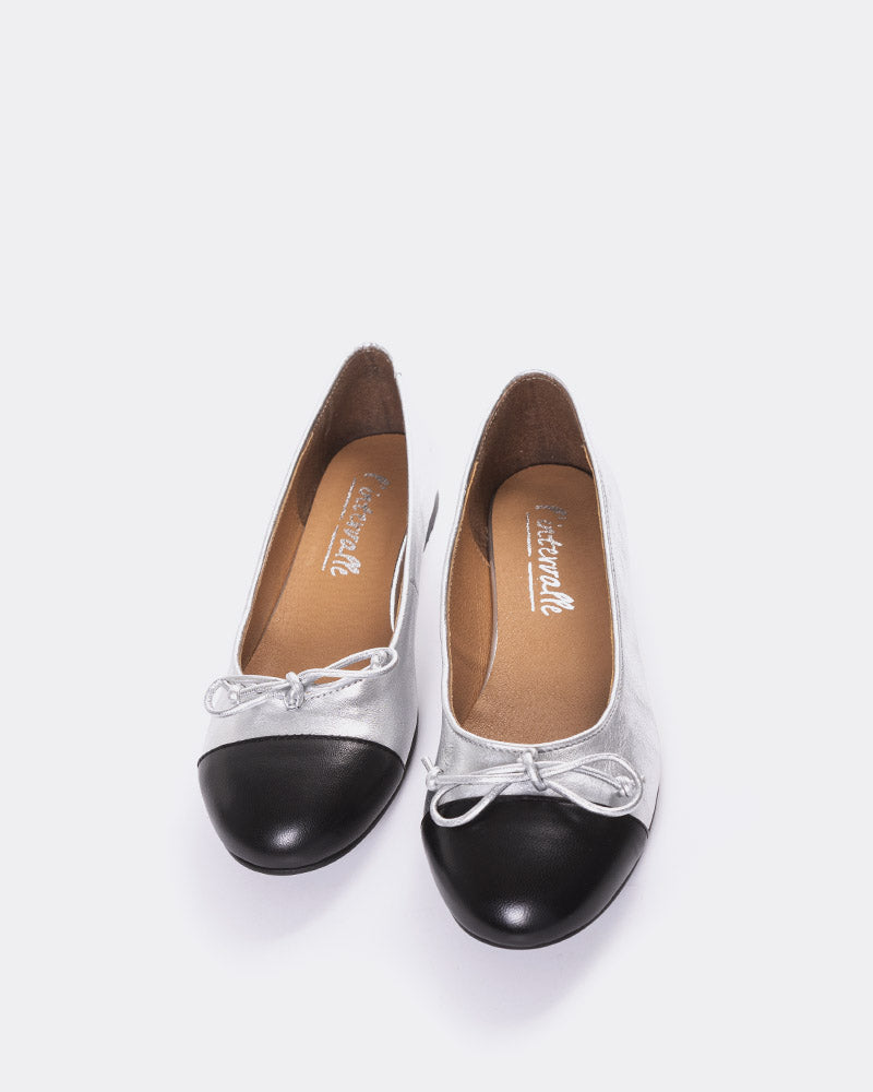 L'intervalle Bory Argent Cuir Argent