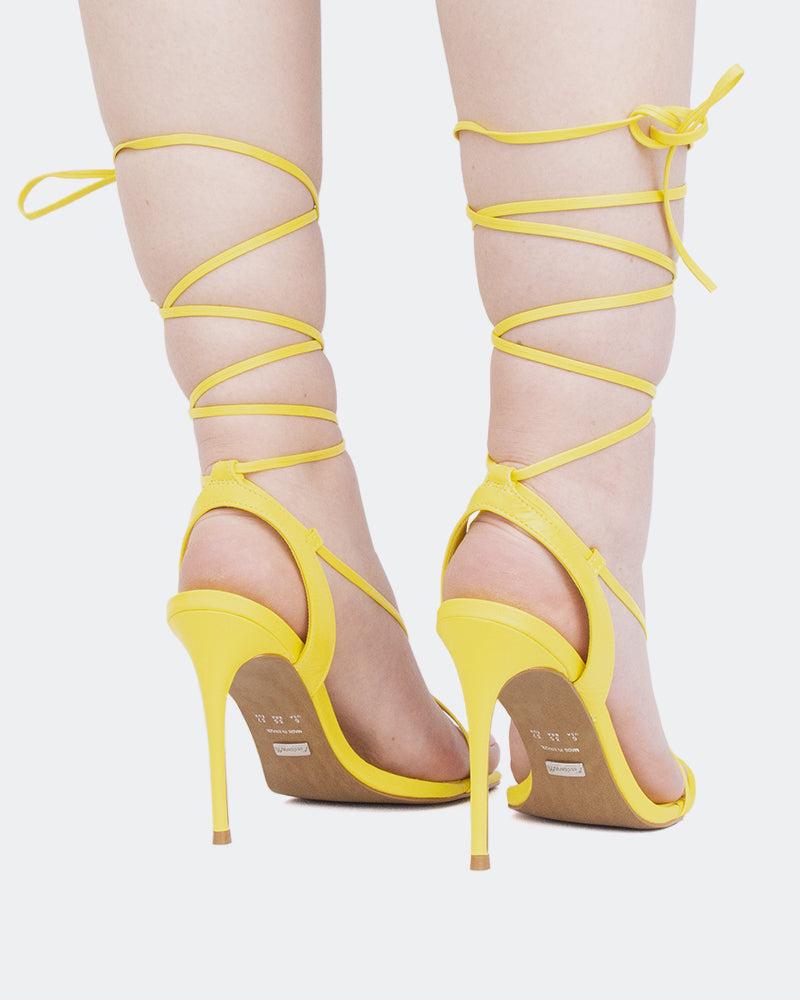 L'intervalle Boudoir Jaune Cuir Jaune