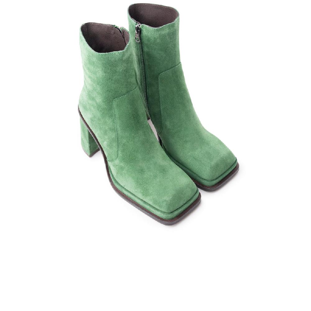 L'intervalle Bowen Kaki Suède Vert