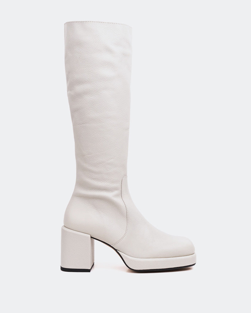 l'intervalle Briggs Blanc Cassé Cuir Blanc