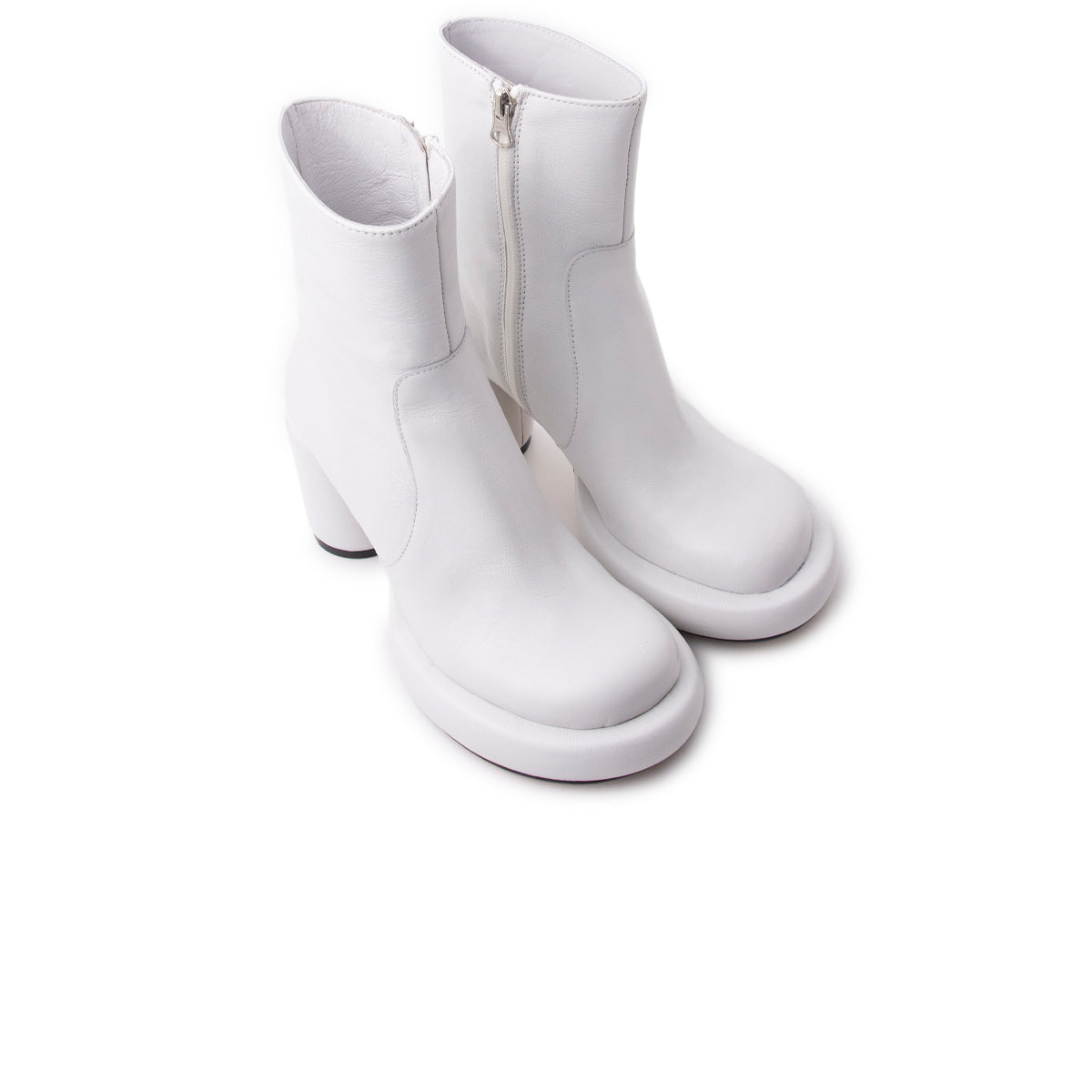 L'intervalle Brody Blanc Cuir Blanc