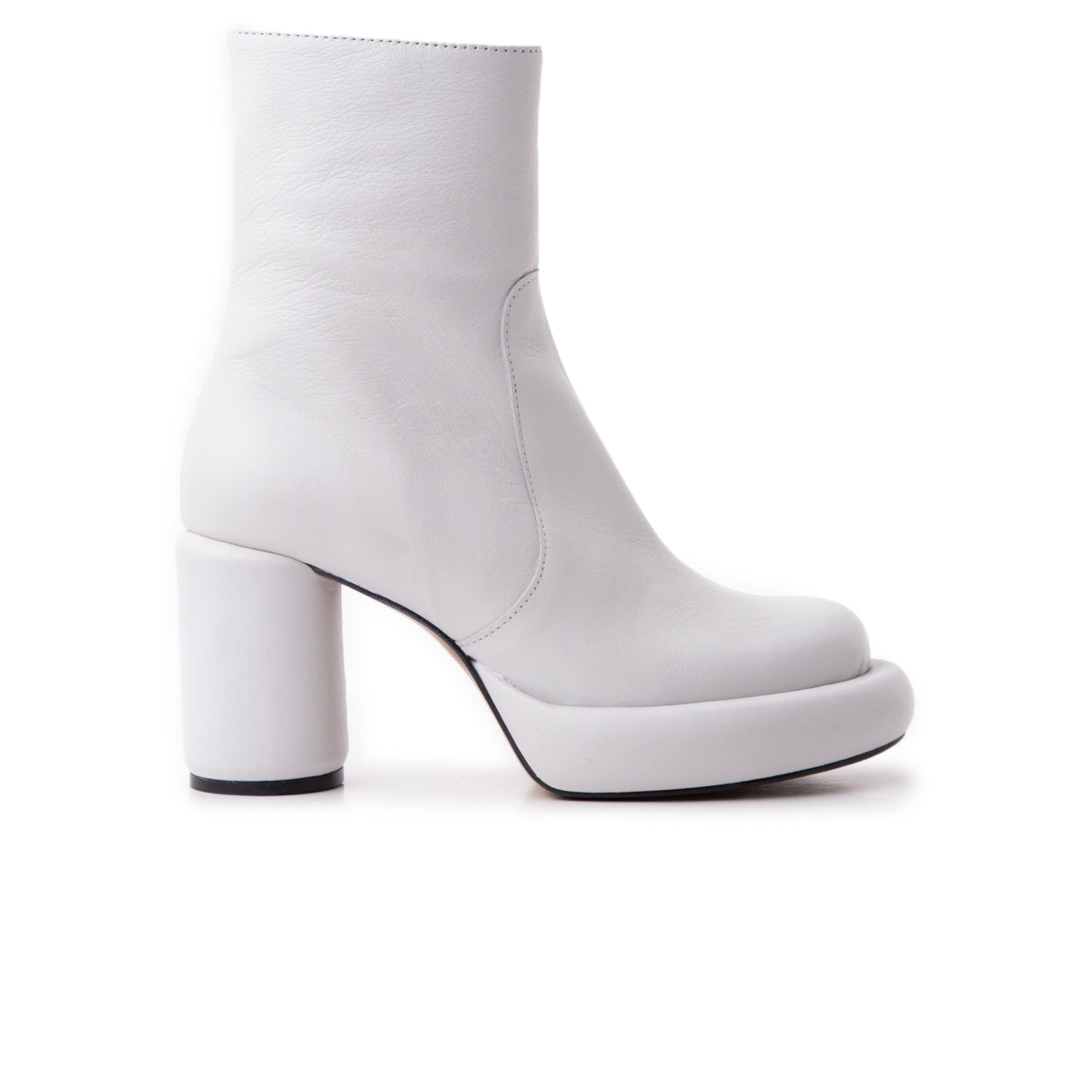 l'intervalle Brody Blanc Cuir Blanc