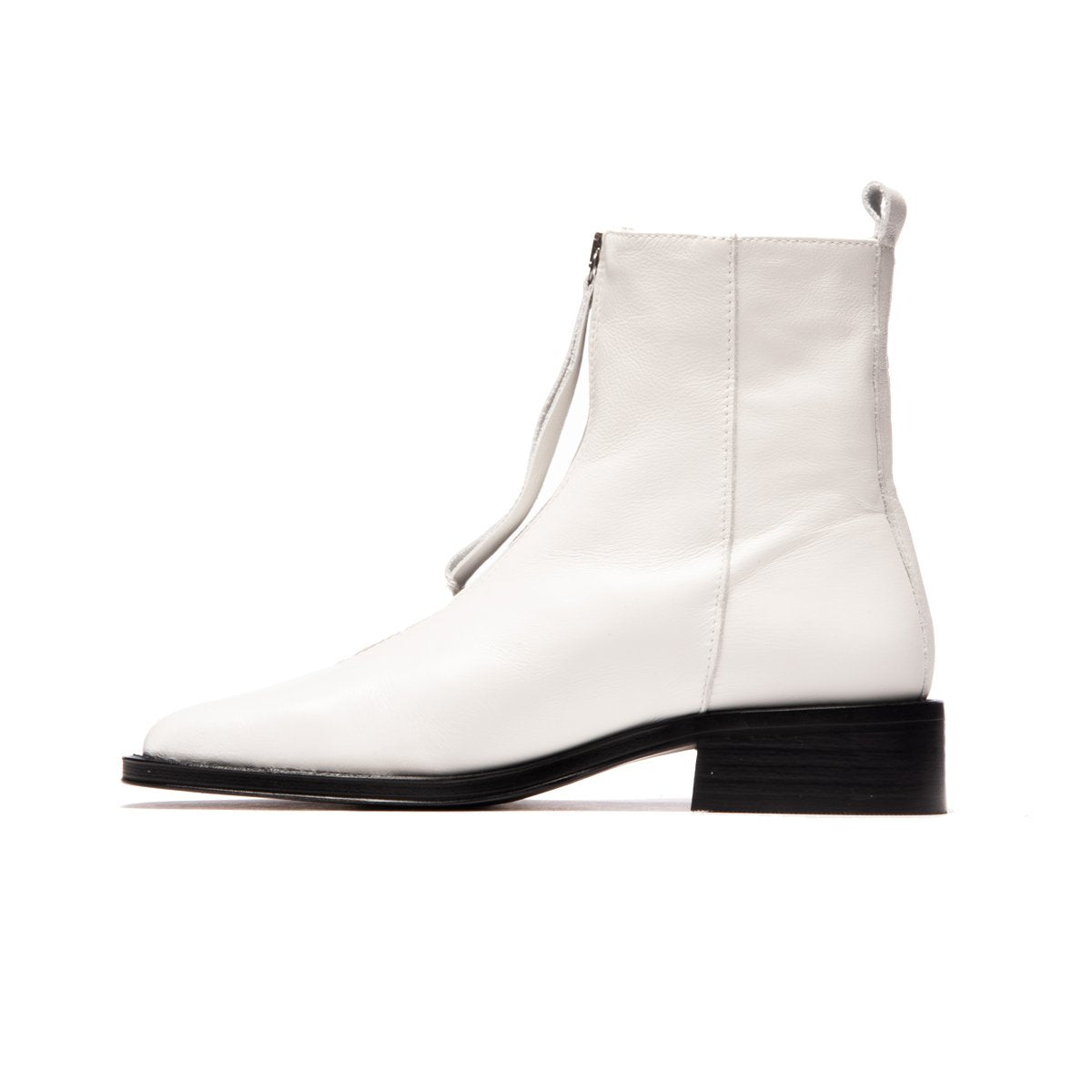 L'intervalle Bruges Blanc Cuir Blanc