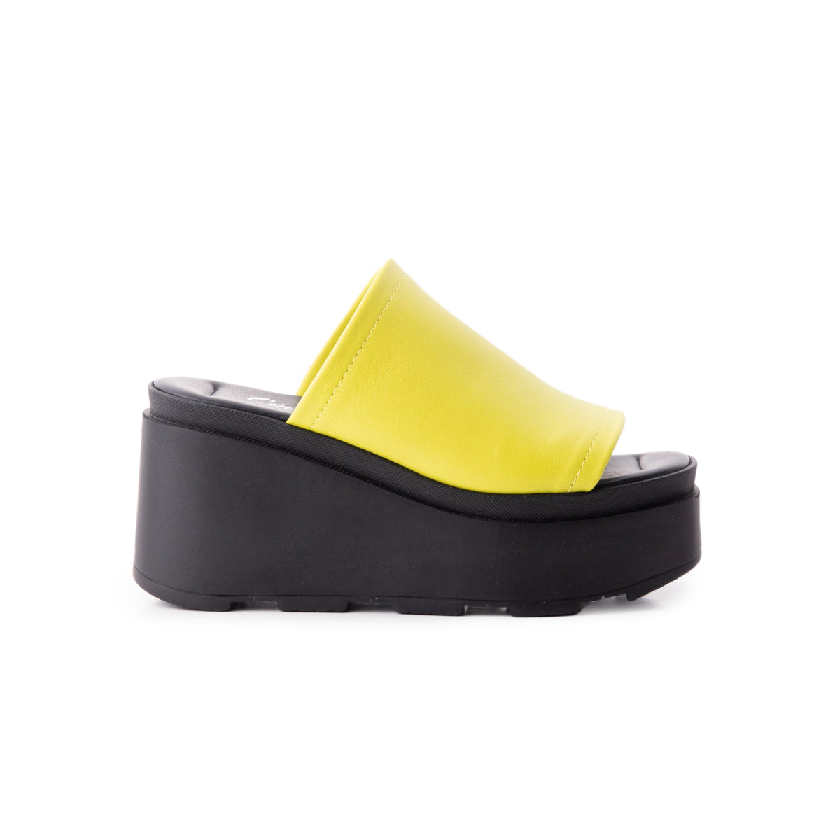 l'intervalle Bunny Jaune Cuir Jaune