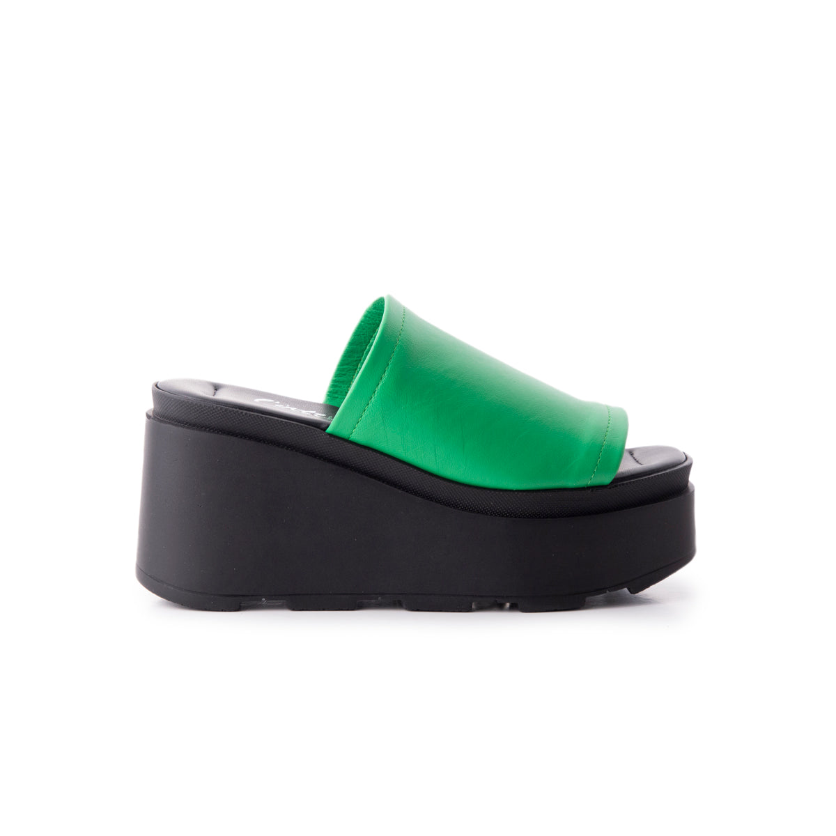 l'intervalle Bunny Vert Cuir Vert
