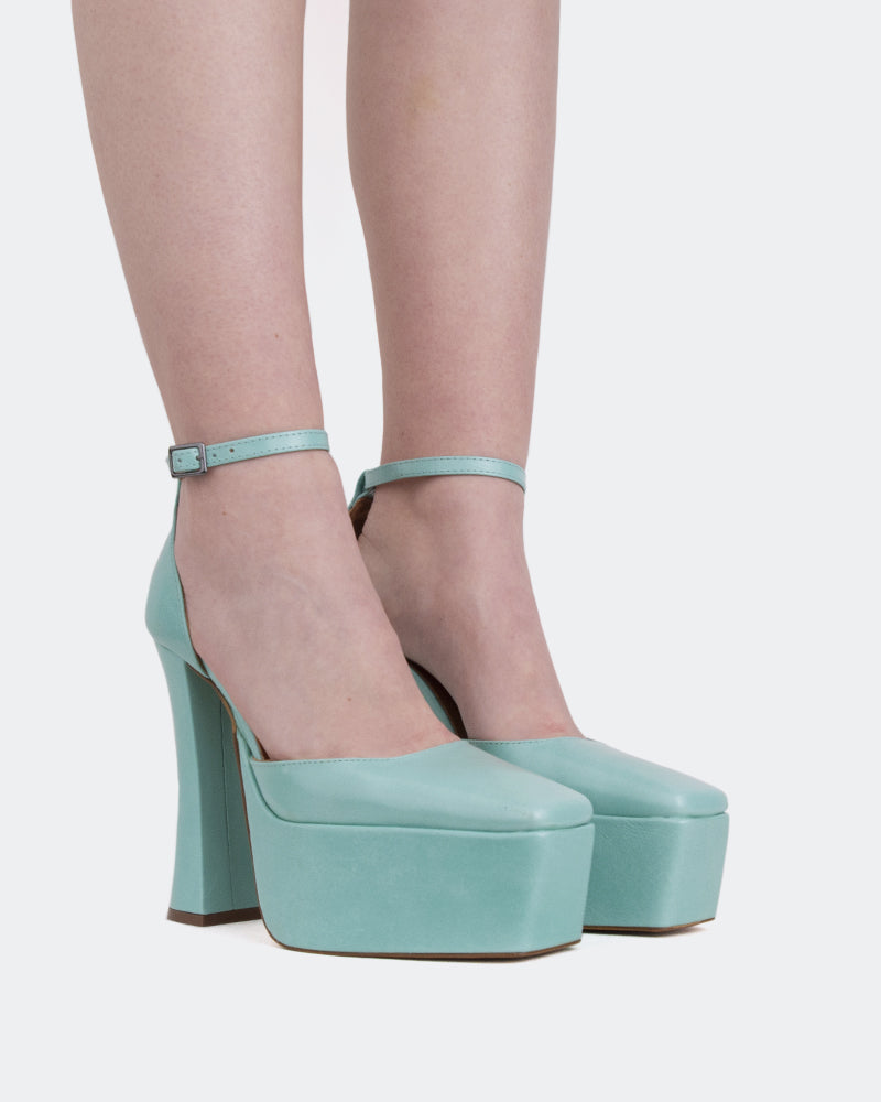 L'intervalle Cabaret Bleu Cuir/Cuir Bleu Bleu