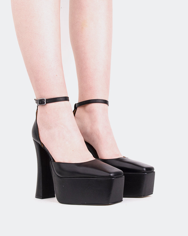 L'intervalle Cabaret Noir Cuir/Cuir Noir Noir