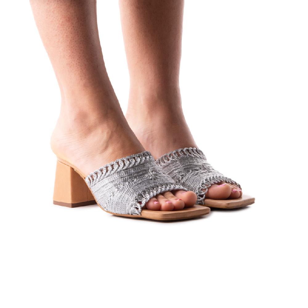 L'intervalle Calzada Argent Tricot Argent