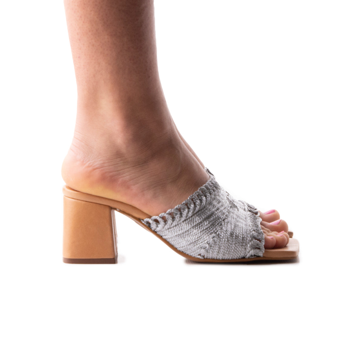 l'intervalle Calzada Argent Tricot Argent