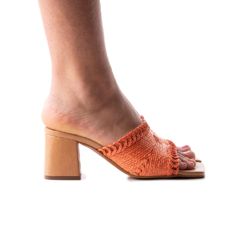 l'intervalle Calzada Orange Knit Orange