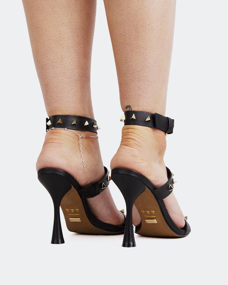 L'intervalle Cameran Noir Cuir Noir