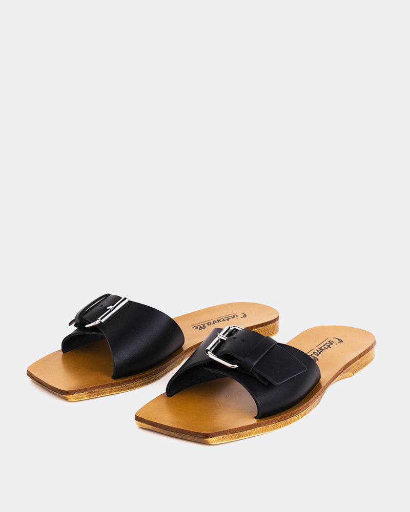 L'intervalle Campari Noir Cuir Noir