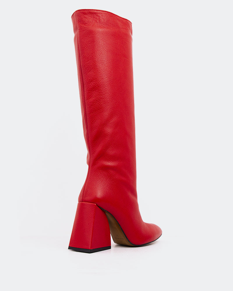 L'intervalle Camus Rouge Cuir Rouge