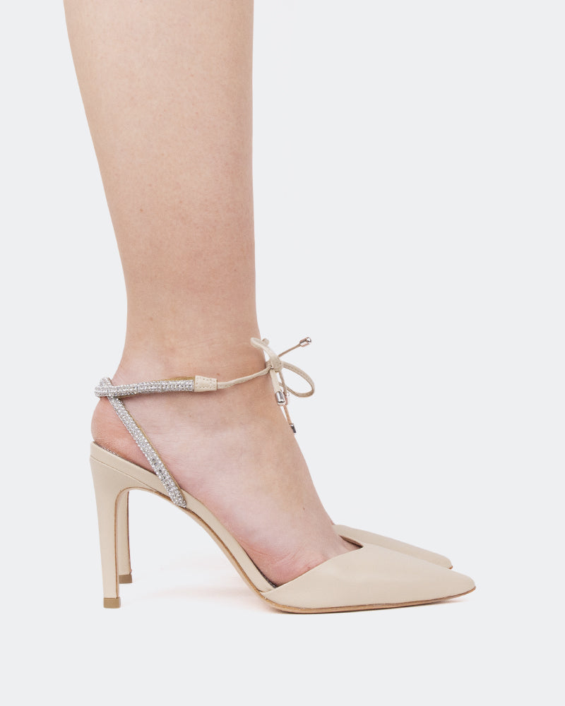 l'intervalle Candela cuir vanille Amande