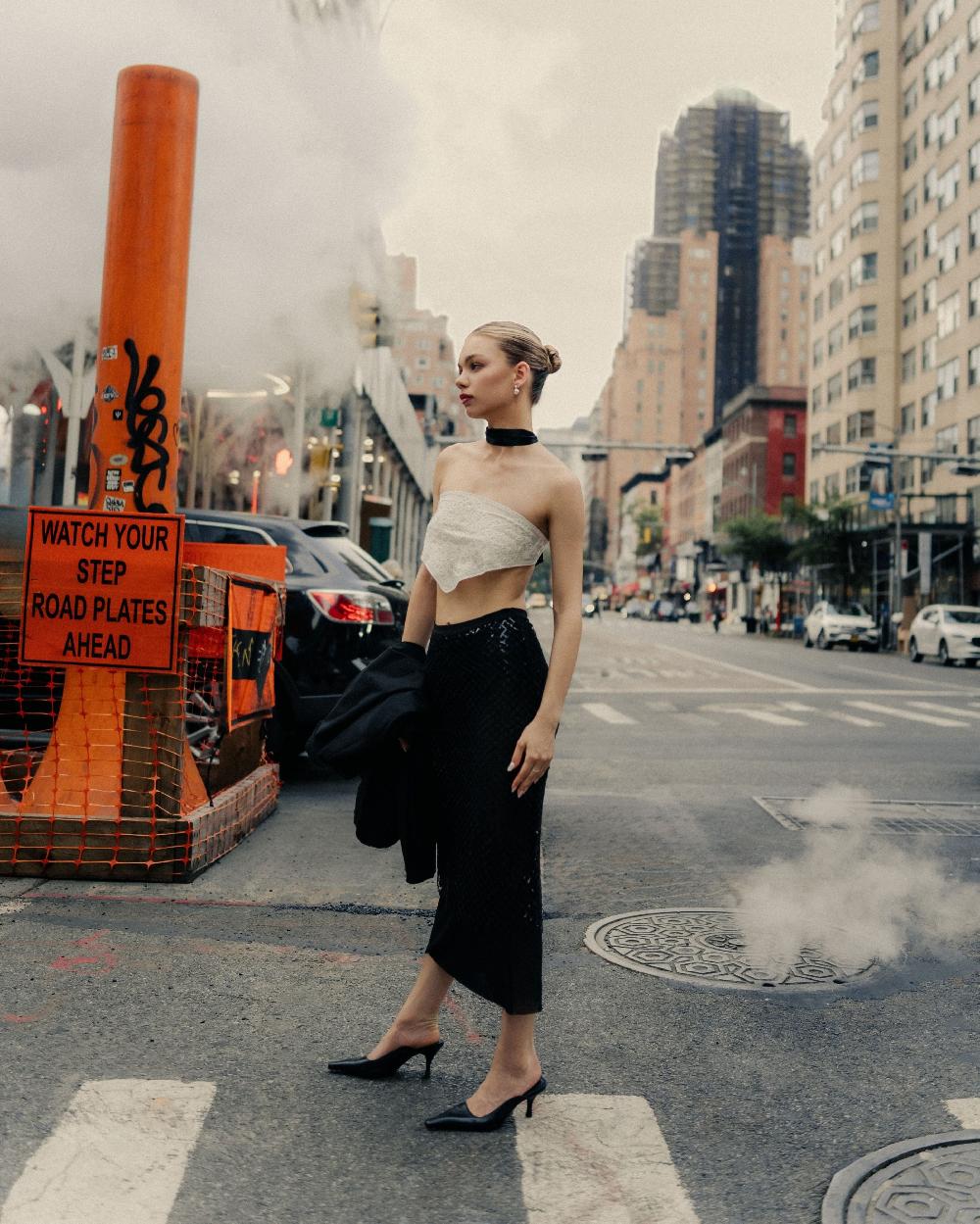 L'intervalle Carthan Noir Cuir Noir