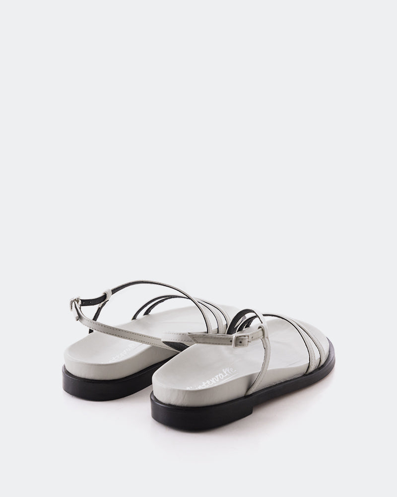 L'intervalle Cassiane Blanc Cassé Cuir Blanc