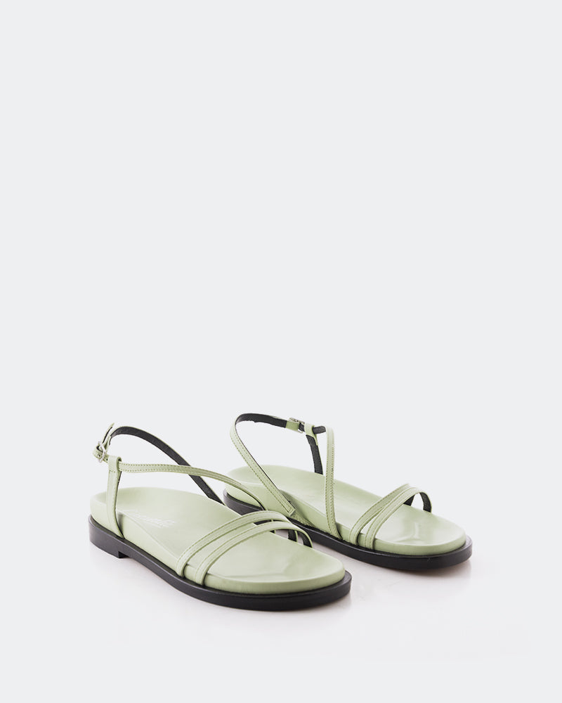 L'intervalle Cassiane Cuir Menthe Vert