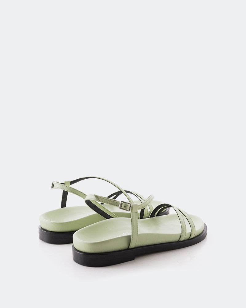 L'intervalle Cassiane Cuir Menthe Vert