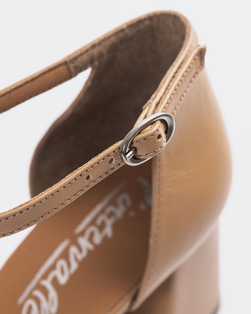 L'intervalle Catriona Chameau Cuir Amande