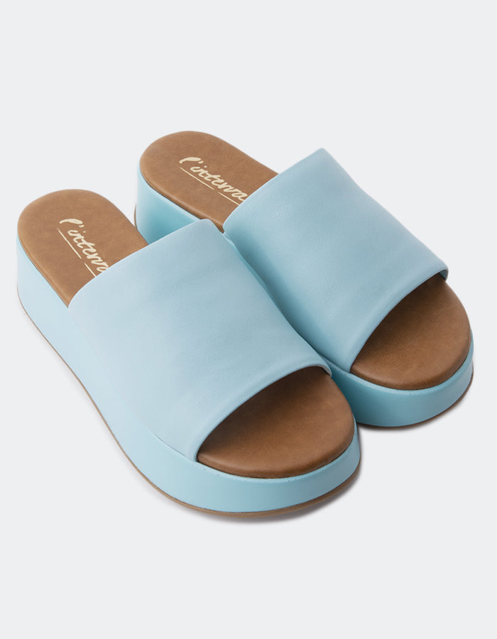 L'intervalle Cayman Bleu Cuir Bleu