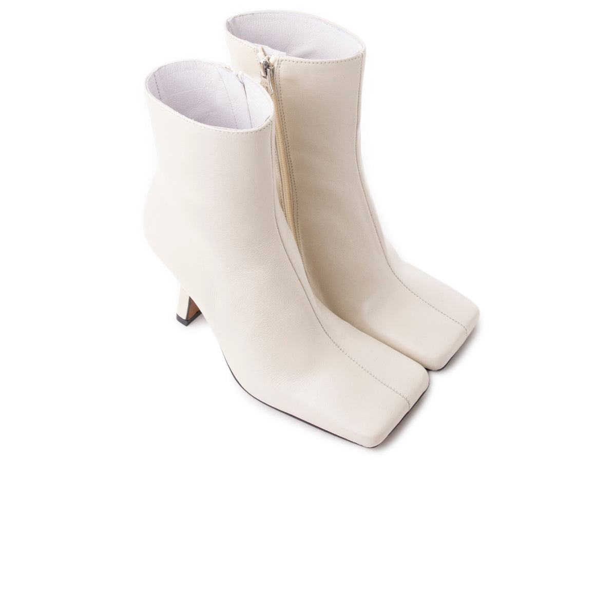 L'intervalle Cedar Blanc Cassé Cuir Blanc