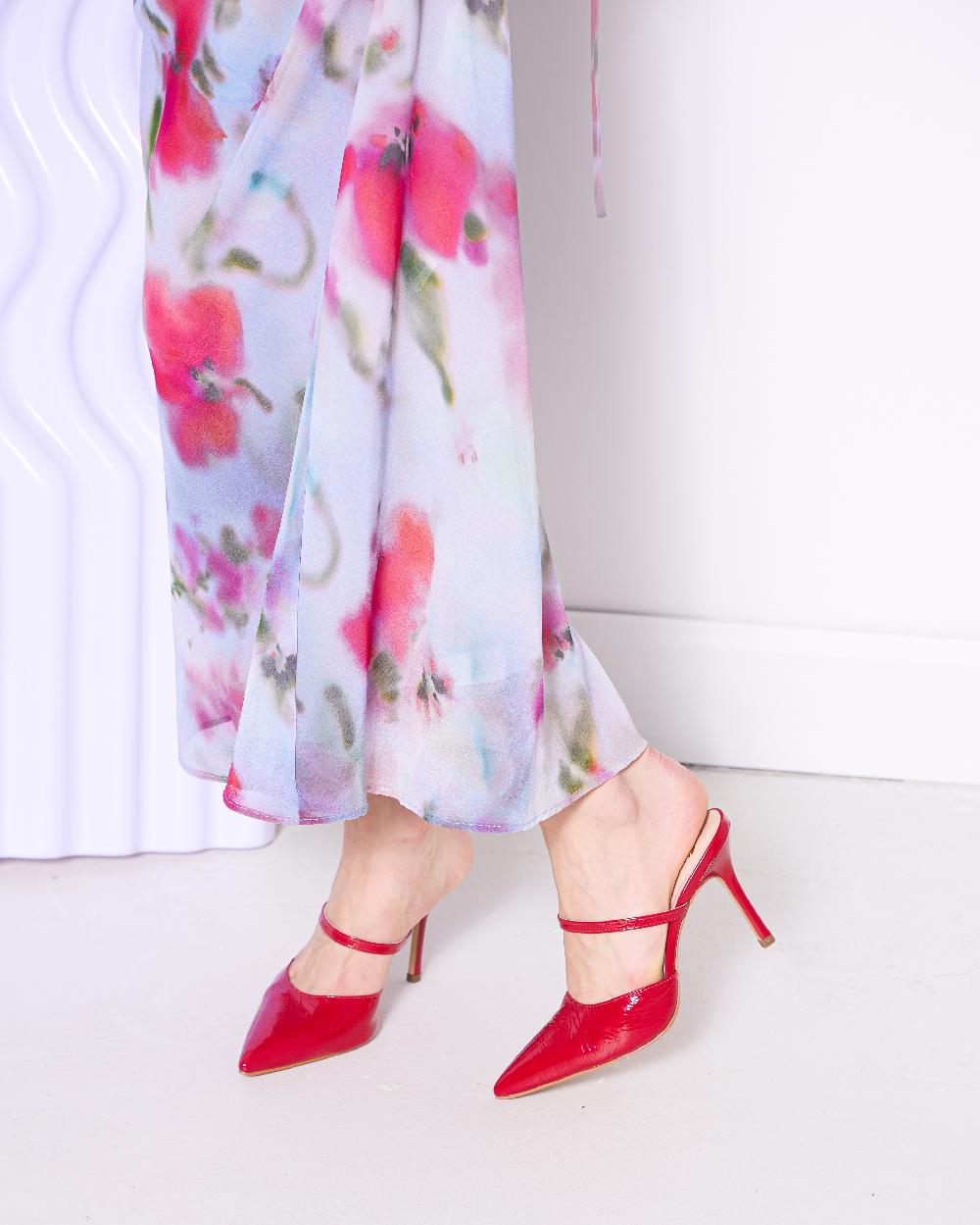 L'intervalle Celandine Rouge Naplack Rouge