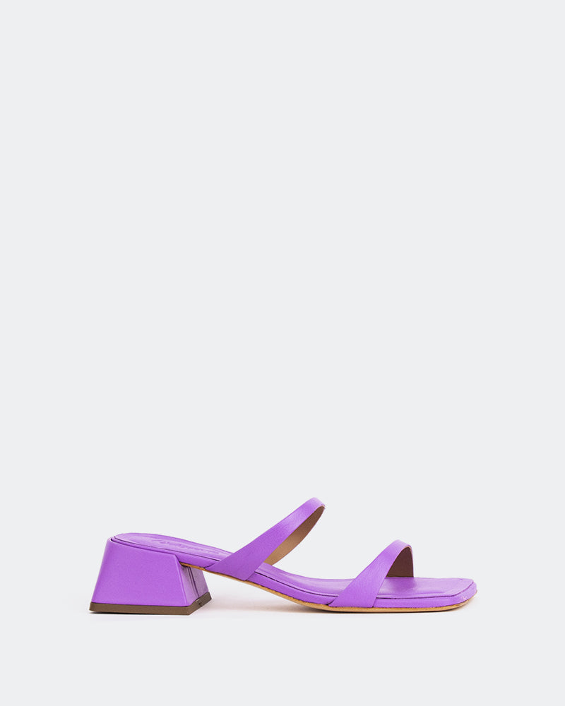 l'intervalle Centro Mauve Cuir/Cuir Violet Mauve