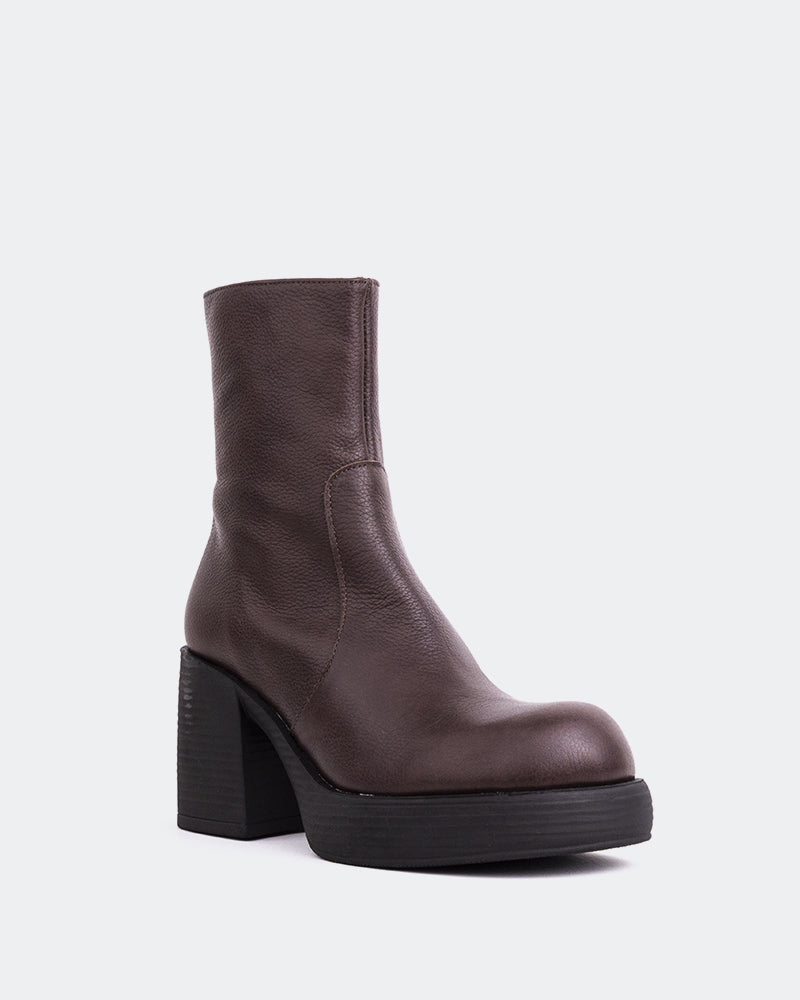 L'intervalle Chamonix Brun Cuir Brun