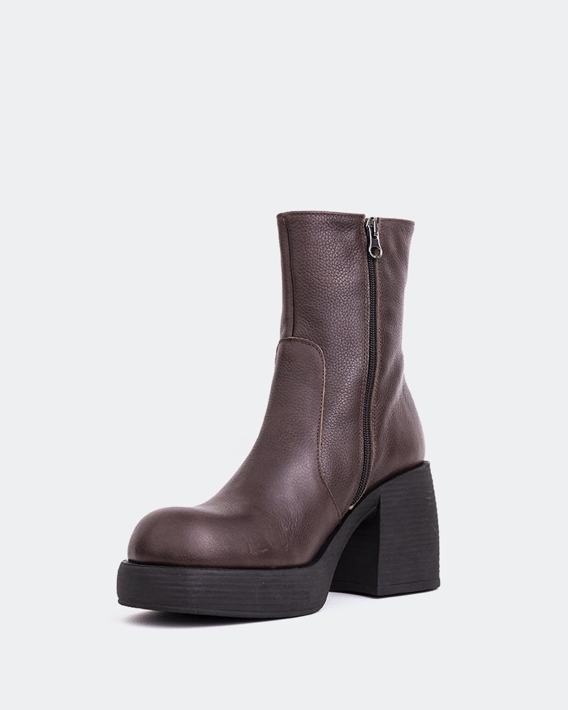 L'intervalle Chamonix Brun Cuir Brun