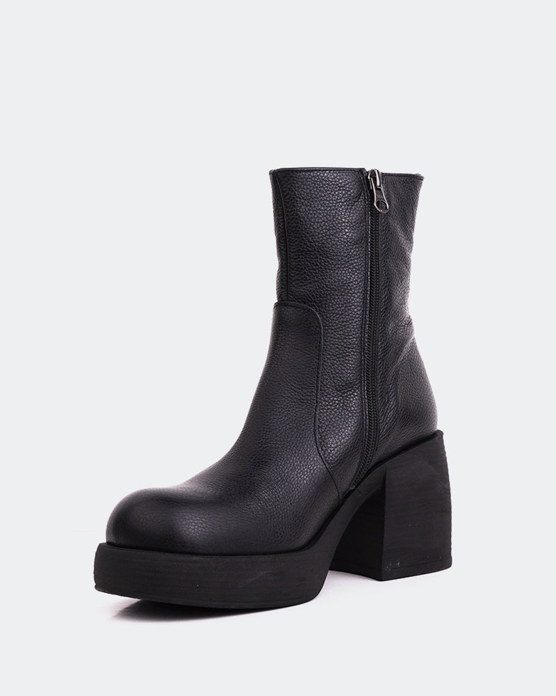 L'intervalle Chamonix Noir Cuir Noir