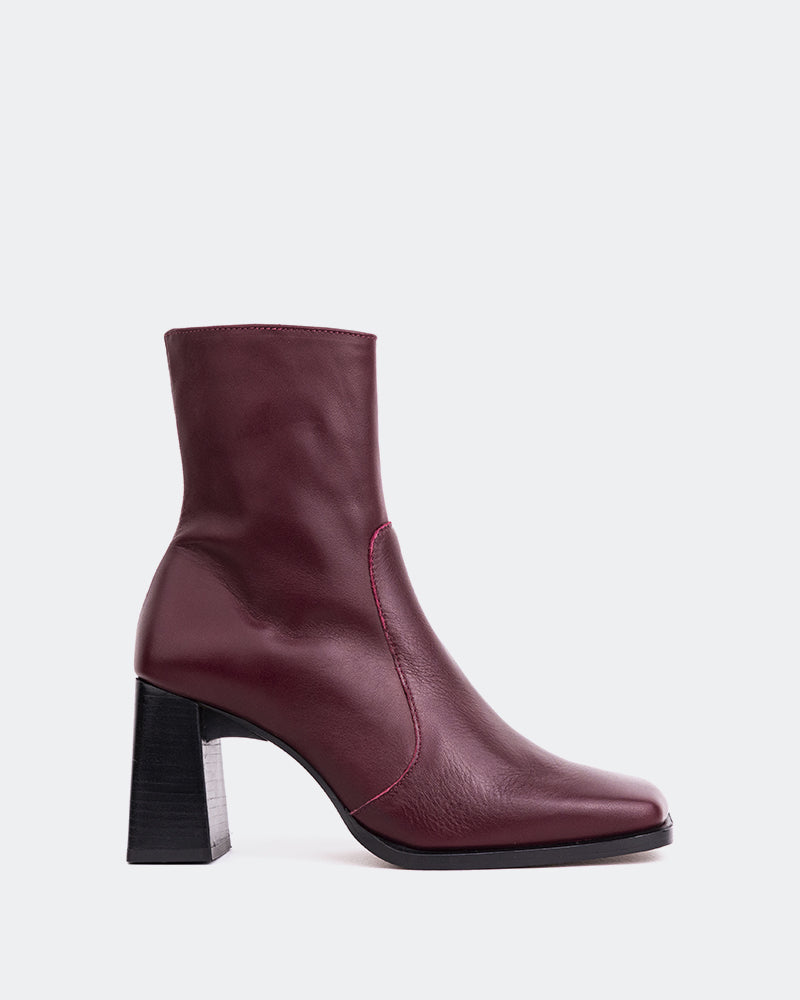 l'intervalle Chard Bordeaux Cuir Bordeaux