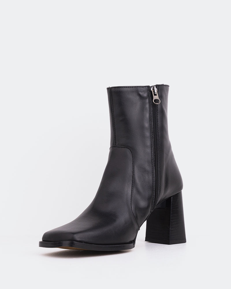 L'intervalle Chard Noir Cuir Noir