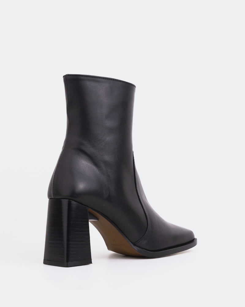 L'intervalle Chard Noir Cuir Noir