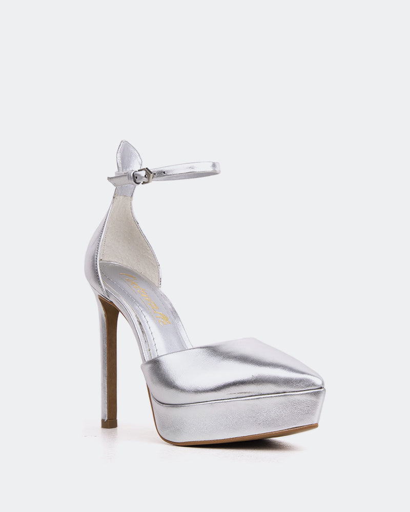 L'intervalle Charmed Argent Métal Argent