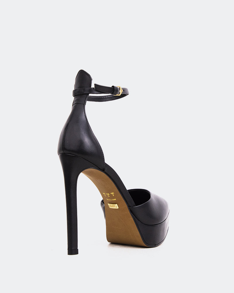 L'intervalle Charmed Noir Cuir Noir