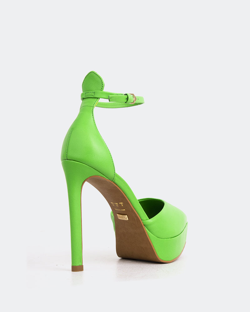 L'intervalle Charmed Vert Cuir Vert