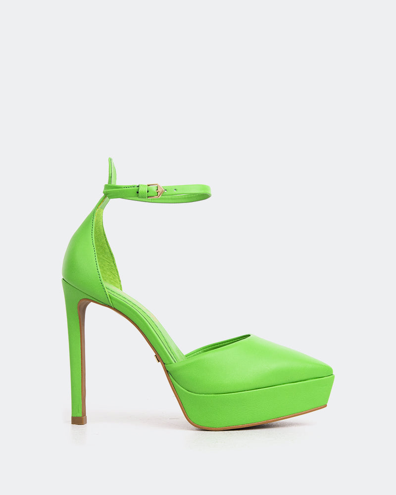 l'intervalle Charmed Vert Cuir Vert