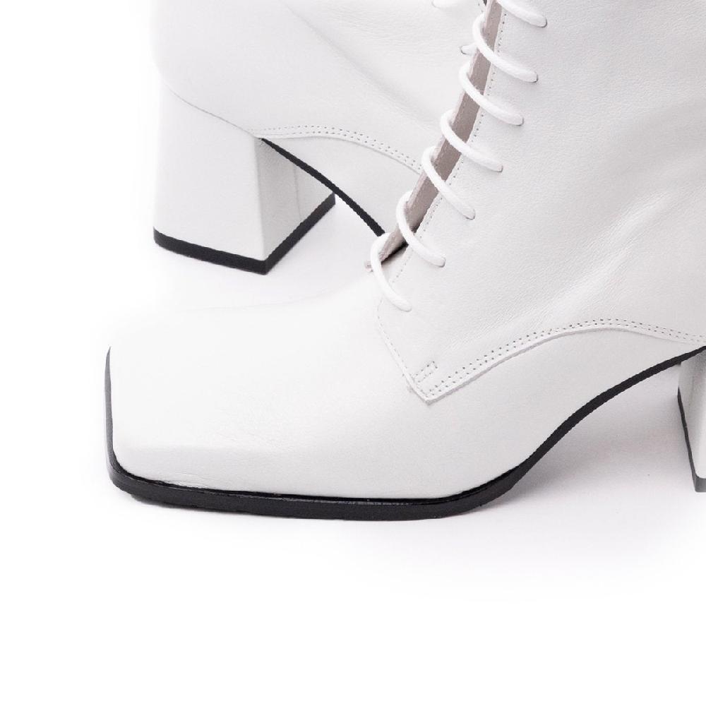 L'intervalle Chatham Blanc Cuir Blanc