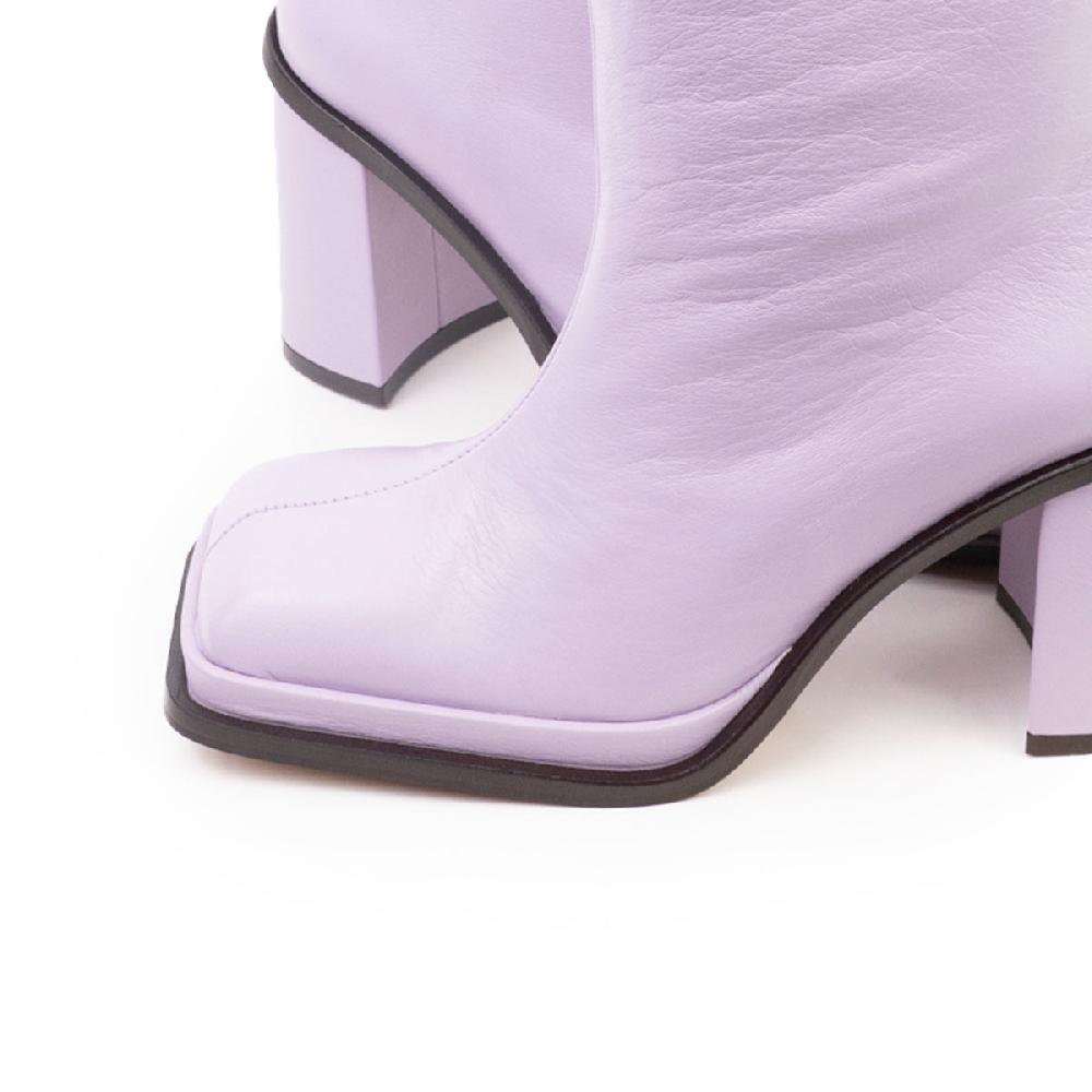 L'intervalle Chaumont Cuir Lilas Mauve