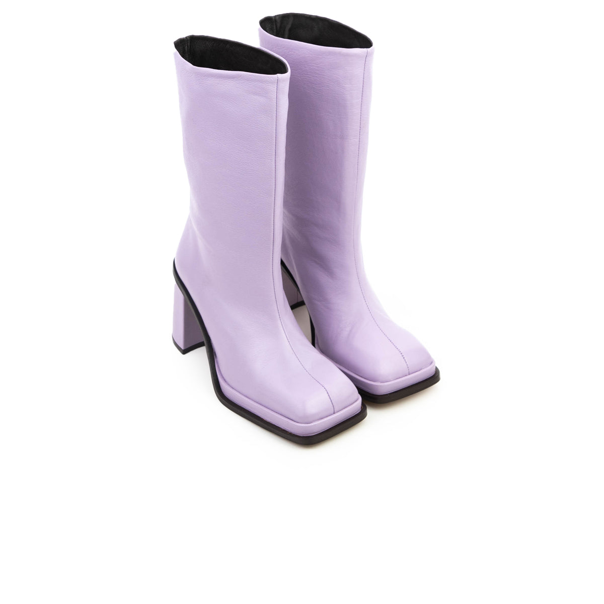 L'intervalle Chaumont Cuir Lilas Mauve