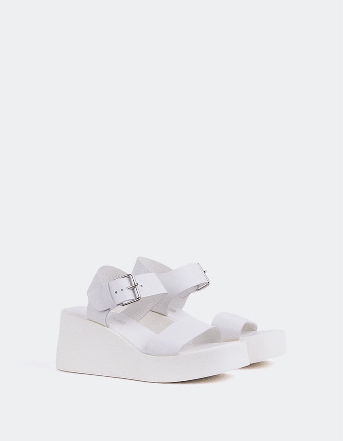 L'intervalle Cher Blanc Leather Blanc