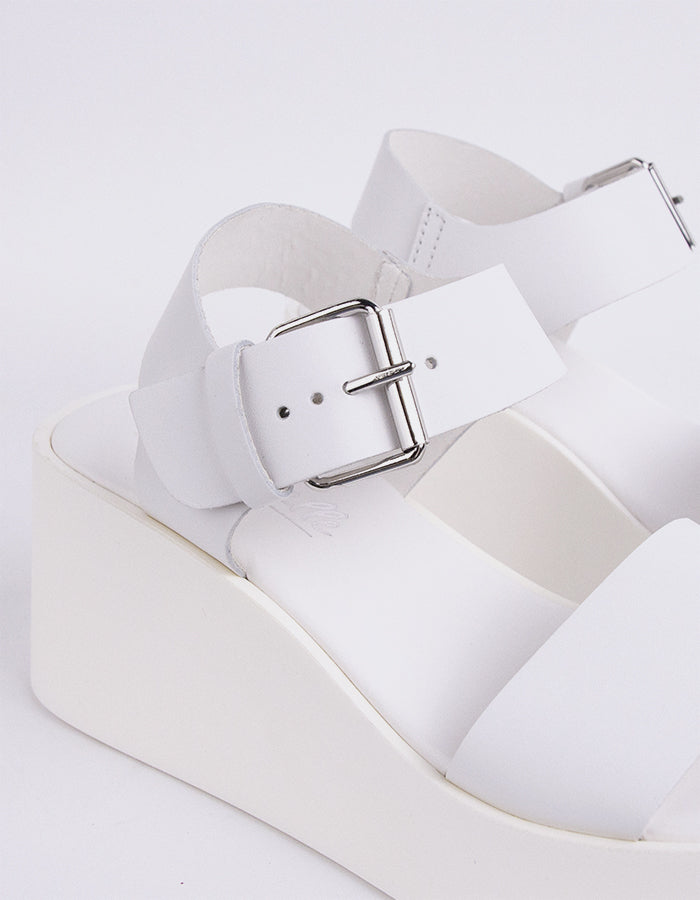 L'intervalle Cher Blanc Leather Blanc